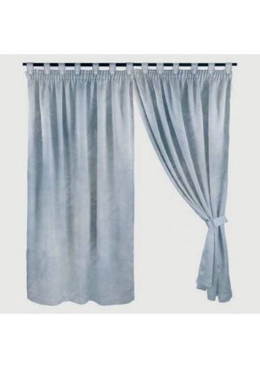 Ready Made Dimmer Curtains SH007 Silver